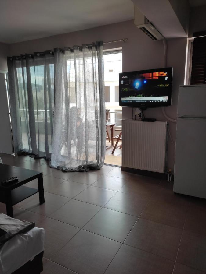 Double M Comfy Flat Apartment Markopoulo Mesogaias Luaran gambar