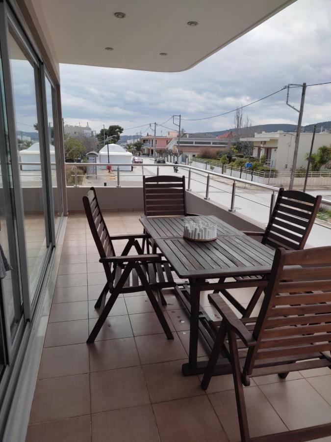 Double M Comfy Flat Apartment Markopoulo Mesogaias Luaran gambar